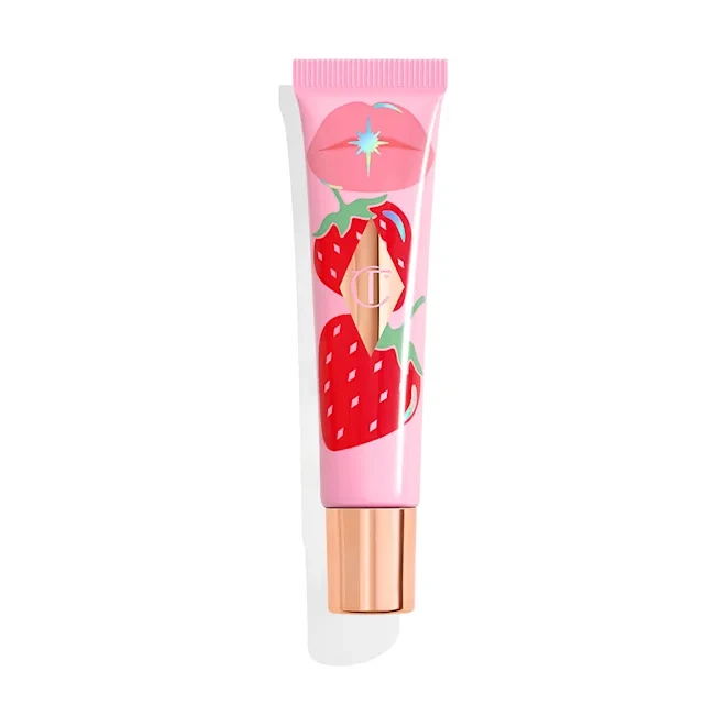 Олія для губ Charlotte Tilbury Unreal Lips Healthy Glow Nectar Oil — Juicylicious Strawberry Vanilla, фото 1