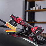 Акумуляторна безщіткова полірувальна машина WORCRAFT COP-S20LiBH з АКБ (4А) і ЗП, 150мм, фото 7