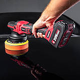 Акумуляторна безщіткова полірувальна машина WORCRAFT COP-S20LiBH з АКБ (4А) і ЗП, 150мм, фото 8