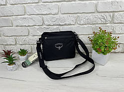 Сумка через плече Osprey чорна 20*23