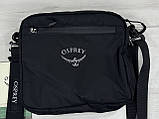 Сумка через плече Osprey чорна 20*23, фото 4