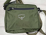 Сумка через плече Osprey зелена 20*23, фото 5