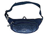 Сумка-бананка, поясна сумка Osprey синя, фото 2