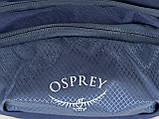 Сумка-бананка, поясна сумка Osprey синя, фото 5