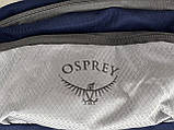 Сумка-бананка, поясна сумка Osprey синьо-срібний, фото 5