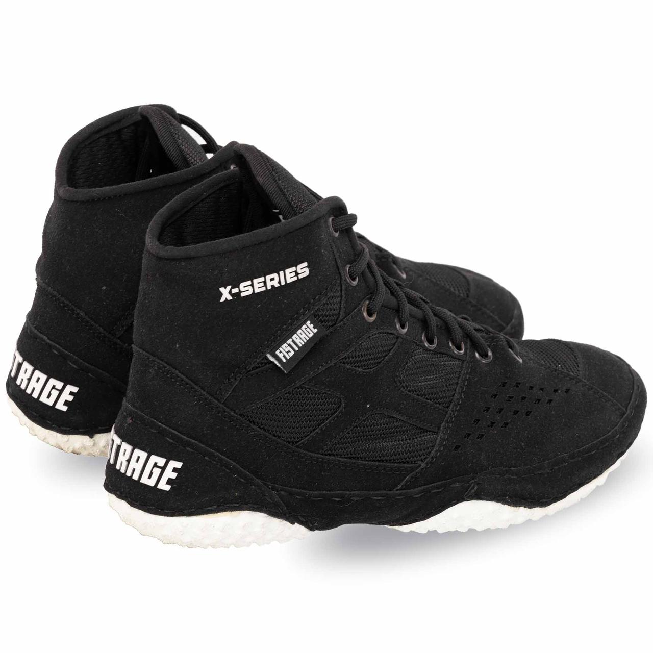 Борцовки FISTRAGE VL-4565 розмір 34 Чорний, фото 1