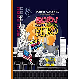 Зошит-словник для запису іноземних слів, тверда обкладинка, Mandarin