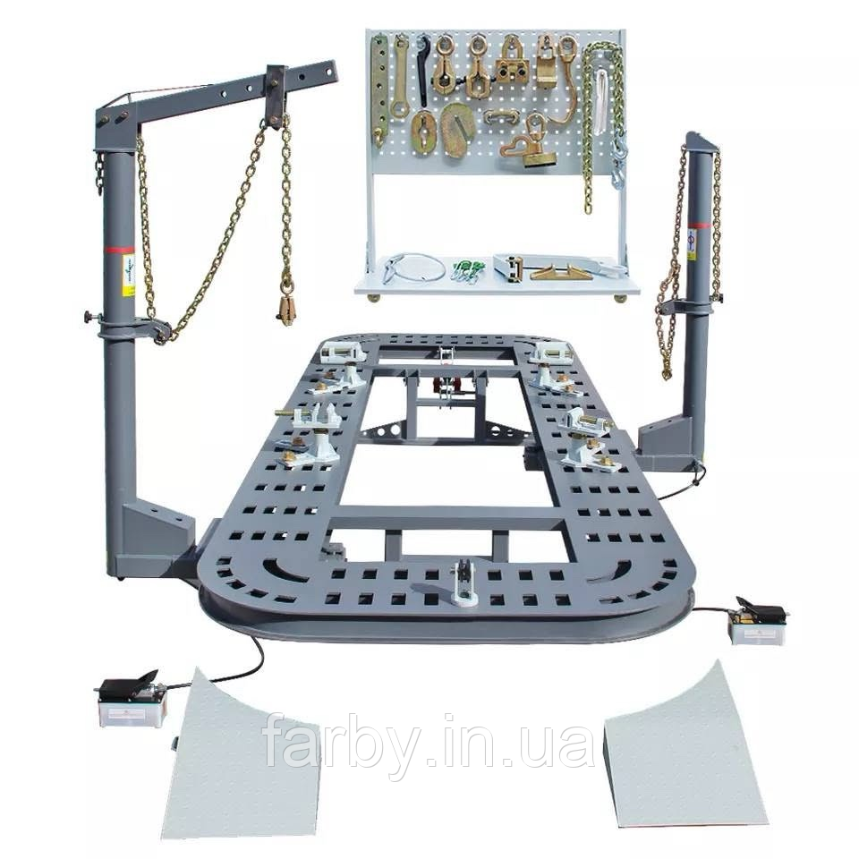 Рихтовочный стенд стапель 5,6х2,1 м платформенного типа DL-A, фото 1