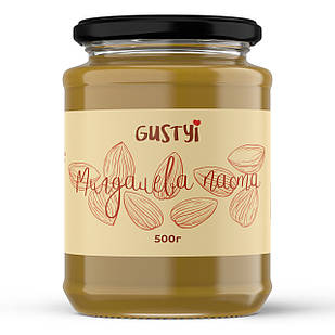 Мигдальна паста 100%, Gustyi, 500г