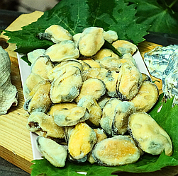 М'ясо мідій велике 100/200 Чилі, відмінна якість