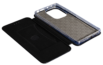 Шкіряний чохол книжка New Book case на Xiaomi Redmi Note 13 Pro (4G) / чорний, фото 3