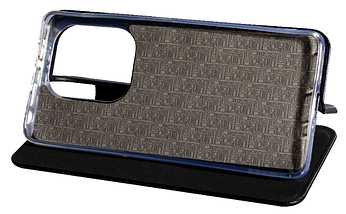 Шкіряний чохол книжка New Book case на Xiaomi Redmi Note 13 Pro (4G) / чорний, фото 4