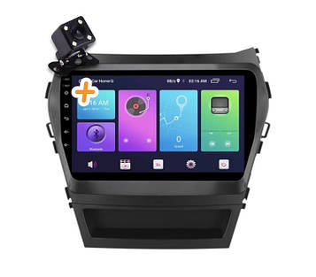 Магнітола для Hyundai Santa Fe 2013-2017 на Android | Сенсорний екран, GPS, Bluetooth, камера заднього виду