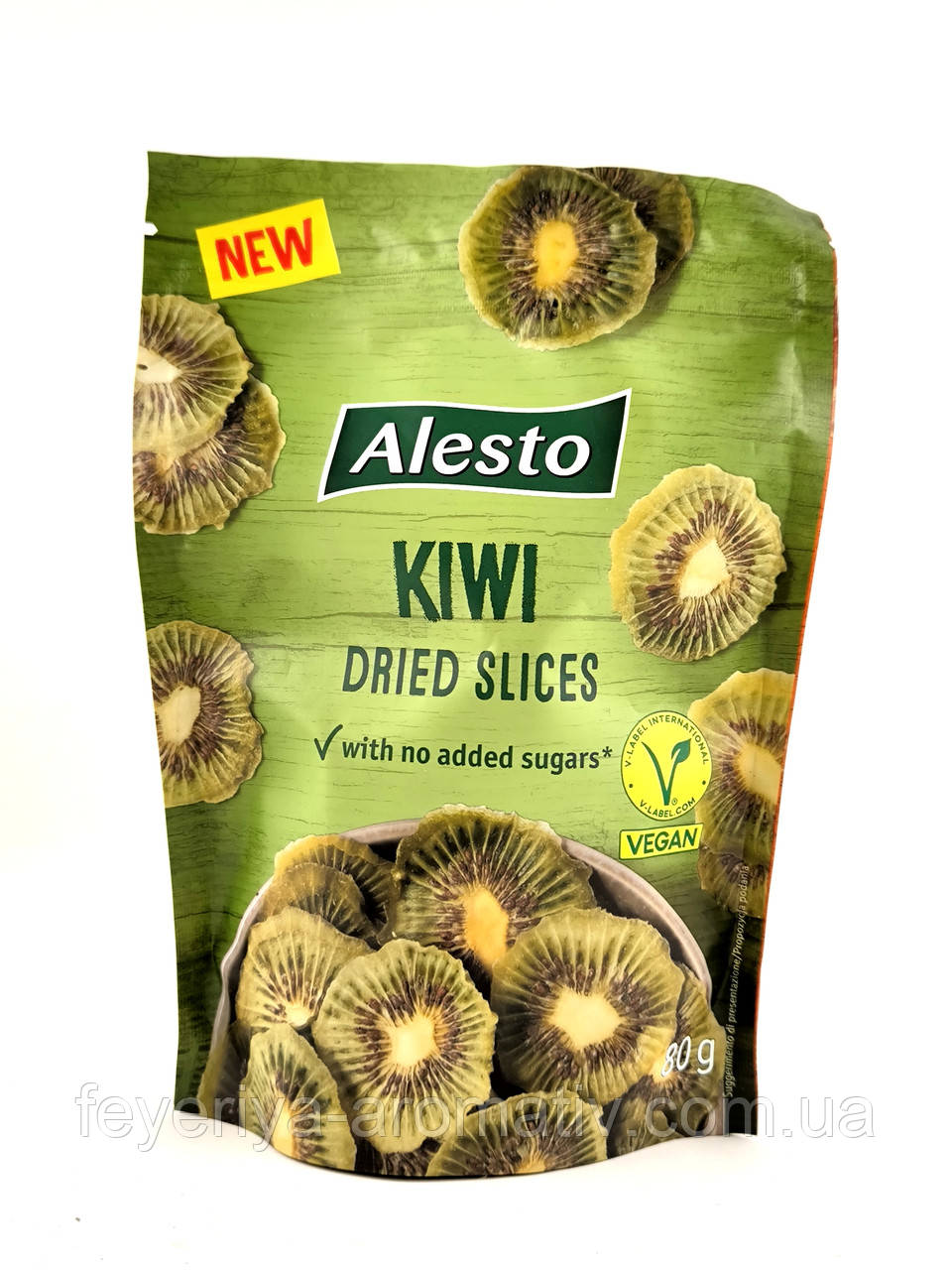 Сушені ківі Alesto Kiwi Dried Slices 80 г