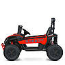 Дитячий електромобіль на акумуляторі двомісний Багі M 6205 з пультом р/у для дітей 3-8 років Червоний, фото 3