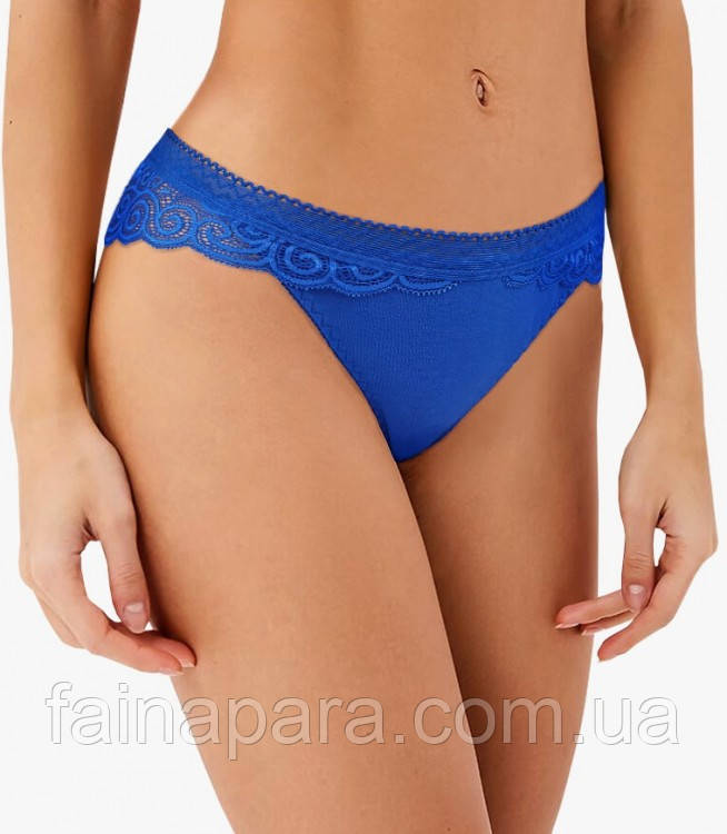 Мереживні жіночі бавовняні труси Indena S, фото 1