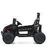 Дитячий електромобіль на акумуляторі двомісний Багі M 6205 з пультом р/у для дітей 3-8 років Чорний, фото 3