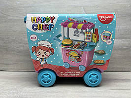 Місткий ігровий набір Heppy Chef "Смачна з візком" 678-201A