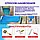 Гідроізоляційна універсальна акрилова мастика H2Off 12 кг для зовнішніх і внутрішніх робіт (Графітова), фото 4