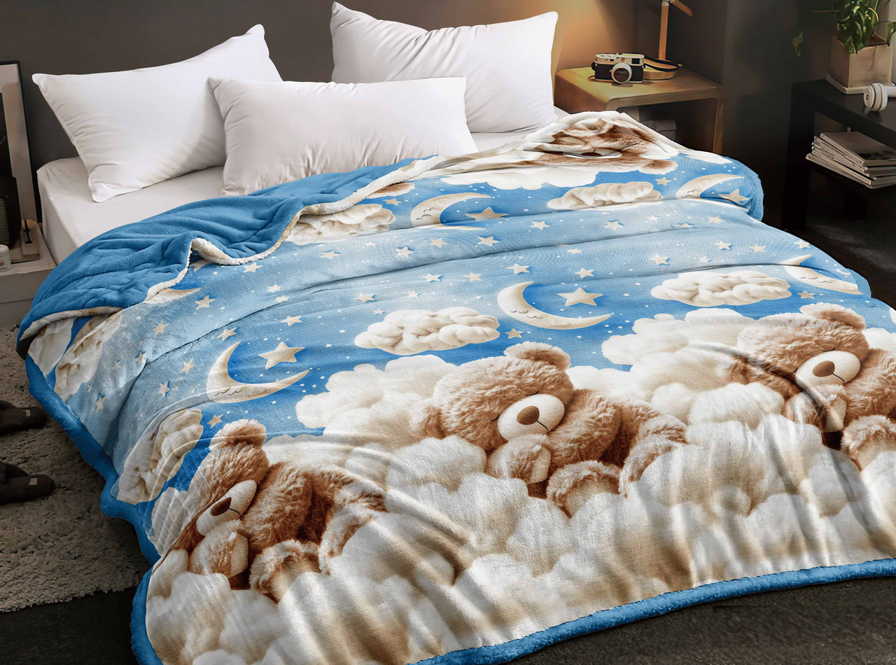 Плед флісовий полуторний 150*220 (24471)