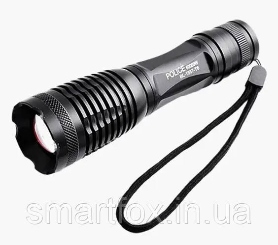 Ліхтар ручний BL-1837-T6 Zoom (знімний АКБ 18650)