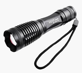 Ліхтар ручний BL-1837-T6 Zoom (знімний АКБ 18650), фото 1