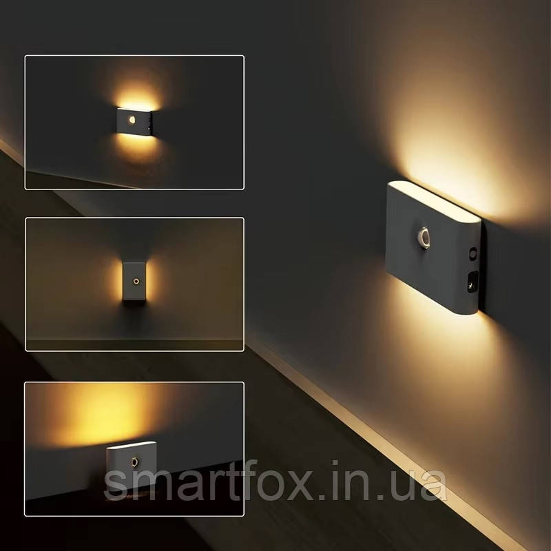 Світильник із датчиком руху Induction lamp LS-182