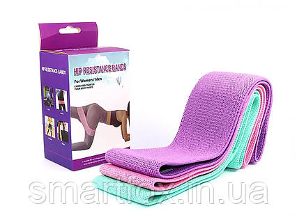 Набір гумок для фітнесу Hip Resistance Bands, фото 1