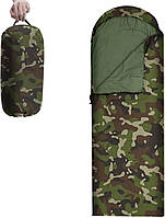 Спальний мішок Sleeping Bag 9501 (220х70 см, камуфляж)