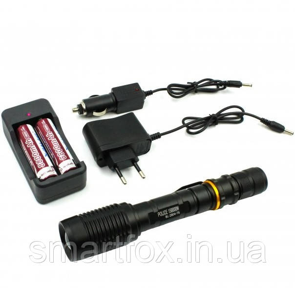 Ліхтар ручний Bailong BL-2804-T6 (2х18650)