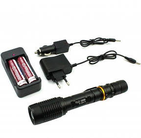 Ліхтар ручний Bailong BL-2804-T6 (2х18650), фото 1