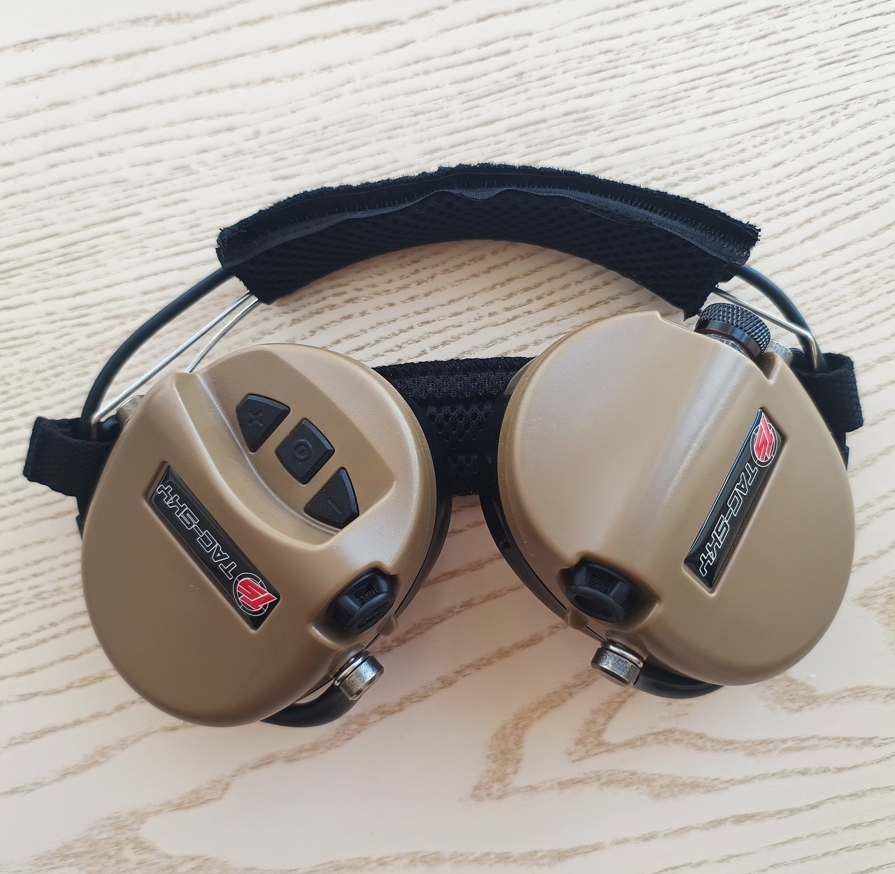 Активні навушники із заднім наголов'ям під каску шолом Tac-Sky Liberator II Neckband Coyote (Sordin Ver), фото 1