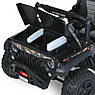 Дитячий електромобіль на акумуляторі двомісний Джип Jeep M 6206 з пультом р/у для дітей 3-8 років Камуфляж, фото 7
