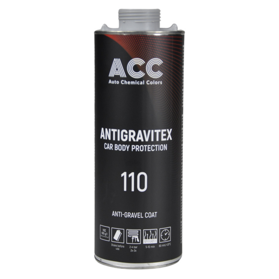 Антигравій ACC 110 Antigravitex сірий 1 л, фото 1