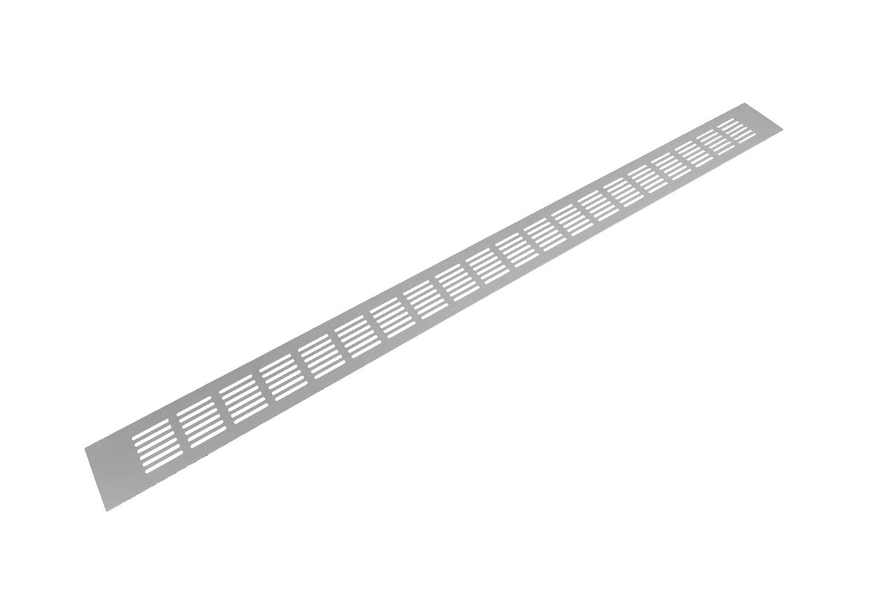 Решітка вентиляційна 800x60 мм алюміній, фото 1