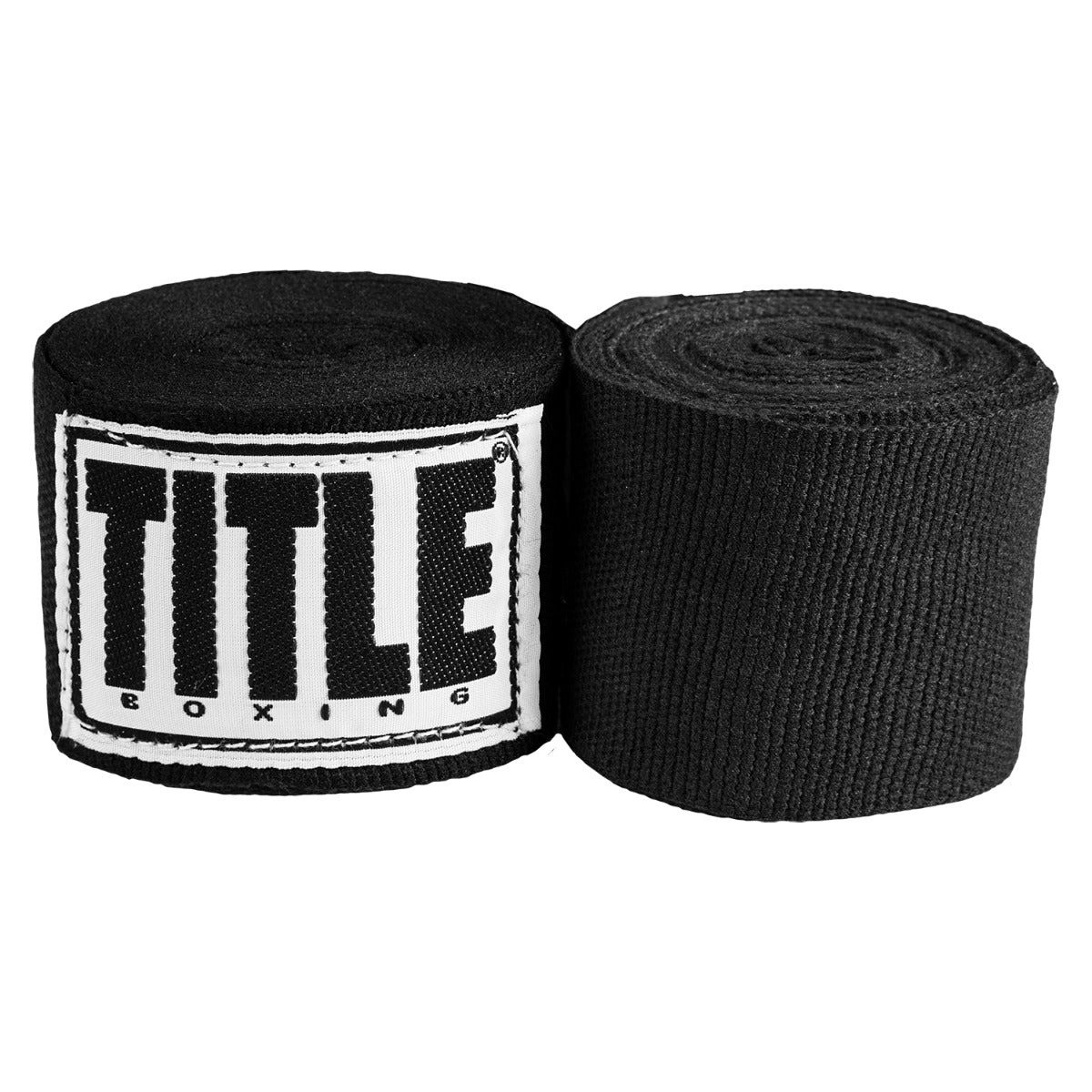 Бинти для боксу TITLE Boxing Mexican Style 180" Black (4.5м.), фото 1