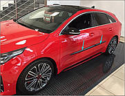 Молдинги на двері для KIA Proceed Mk3 2019+