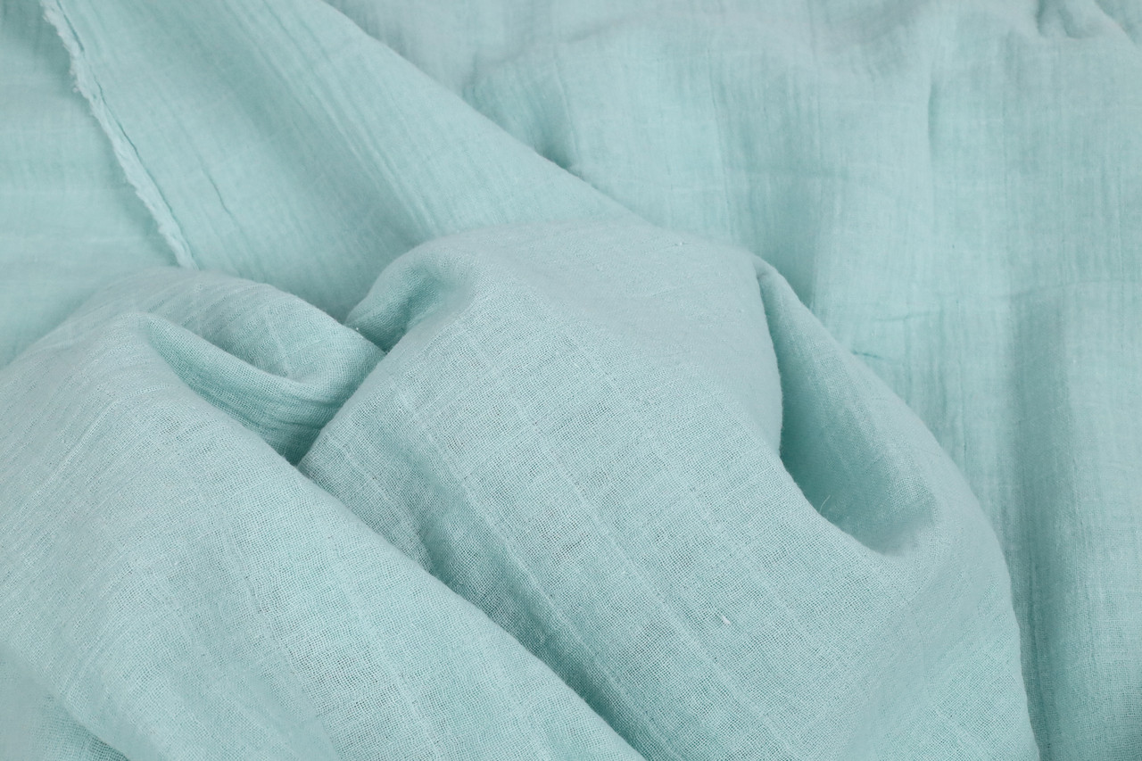 Муслін М'ятний 160 см Польща (залишок 3+1 мп)