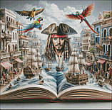 (Електронна)Схема для вишивання хрестиком або петитом: "Книга про піратів", фото 2