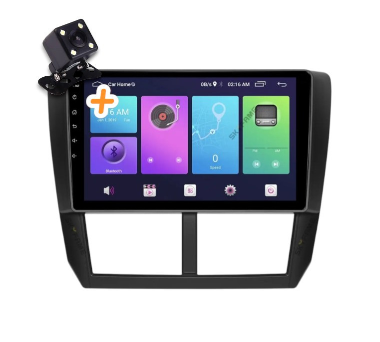 Магнітола для Subaru Forester 2007-2014 на Android | Сенсорний екран, GPS, Bluetooth, камера заднього виду, фото 1