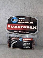 Метод-мікс One Hook Baits Flat Groundbait Bloodworm 400g