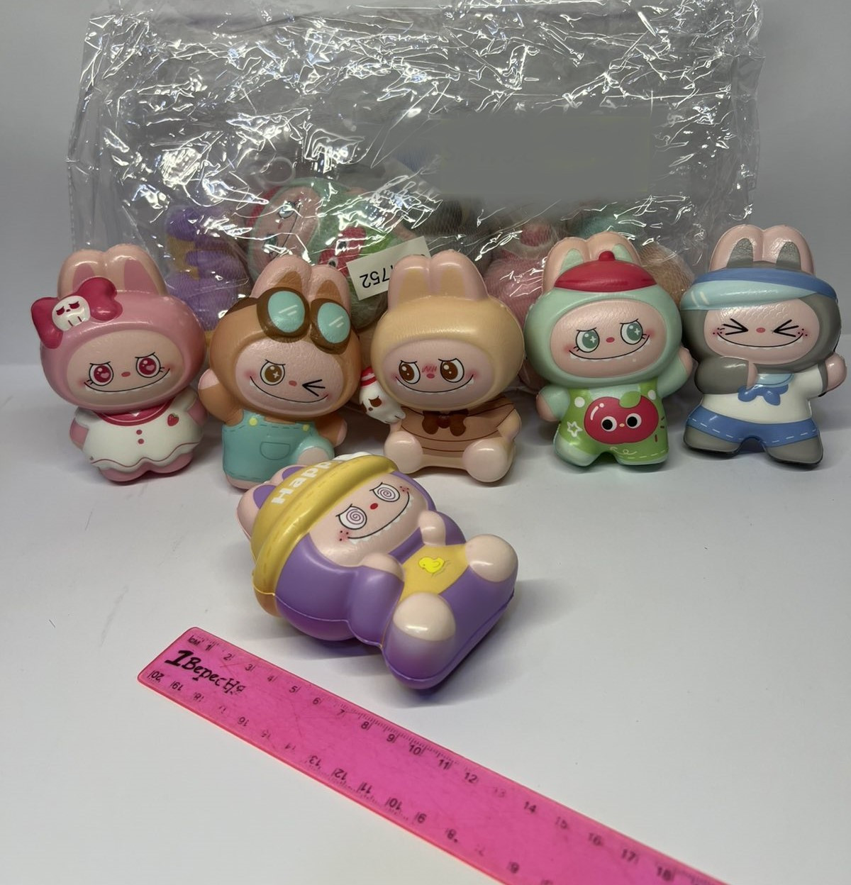 Сквіши іграшка Лабубу. Labubu, фото 1