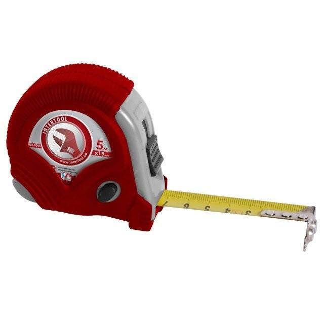 МТ-0303 Рулетка з фіксатором 3м*16мм "Супер Магніт" блістер