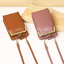 Жіноча сумка для телефона, клатч, гаманець для модних дівчат, фото 4