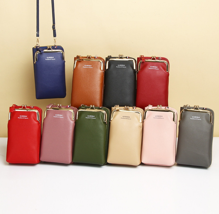 Жіноча сумка для телефона, клатч, гаманець для модних дівчат