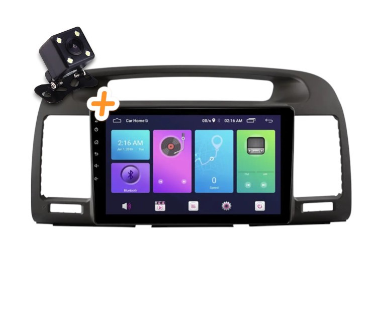 Штатна магнітола Toyota Camry 30 2001-2006 на Android | 9” сенсорний екран, GPS, Bluetooth, Wi-Fi, камера заднього виду, фото 1