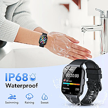 Розумний годинник P98, 110+ спортивних режимів IP68, Amazon, Німеччина, фото 3