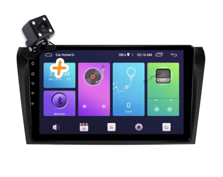 Магнітола для Mazda 3 2004-2009 на Android | Сенсорний екран, GPS, Bluetooth, камера заднього виду, фото 1