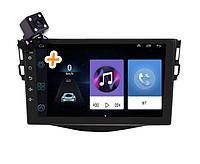 Штатная магнитола Toyota RAV4 2006-2012 для Android | 9 сенсорный экран, GPS, Bluetooth, Wi-Fi, камера