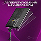 Відеосвітло JM8821 3000-6000K 46x32см зі штативом 2.1 метр 70W лампа для блогера. Студійне світло., фото 6
